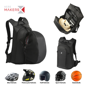 Mochila de casco de motocicleta de casco de gran capacidad para actividades deportivas al aire libre 